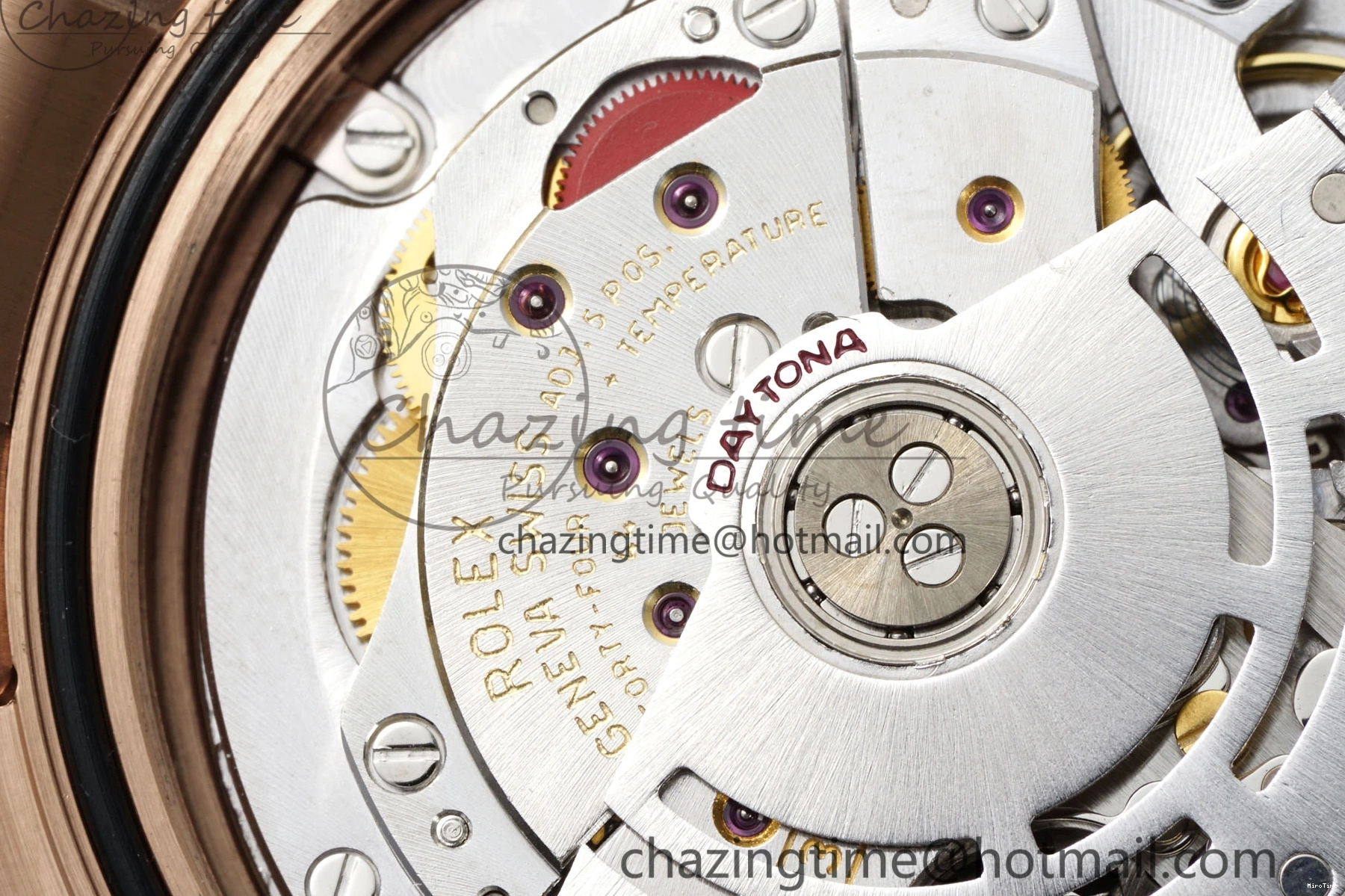 MiroTime 0309 Sporty Daytona 116505 QF 1:1 Best Edition RG Dial on RG Bracelet SA4130 V 1755